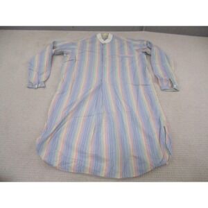 VTG Cutlass & Moore Dress Womens Large Multicolor Field Jumper Striped‎ Mandarin